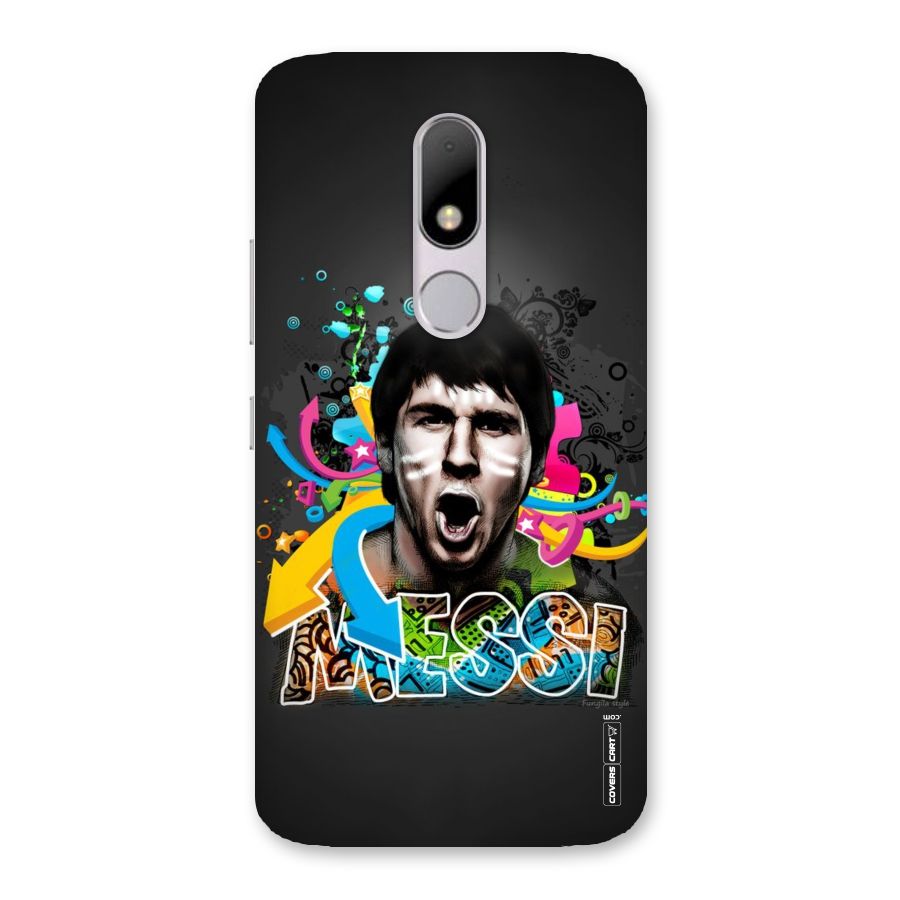 Messi For Argentina Back Case for Moto M