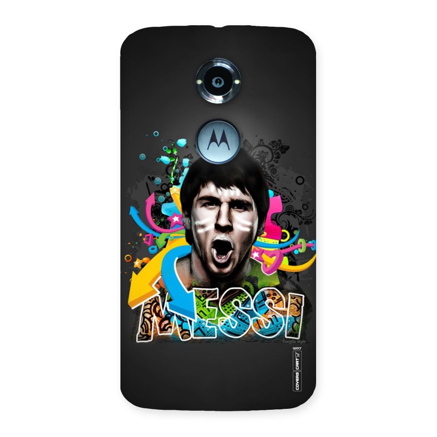 Messi For Argentina Back Case for Moto X 2nd Gen