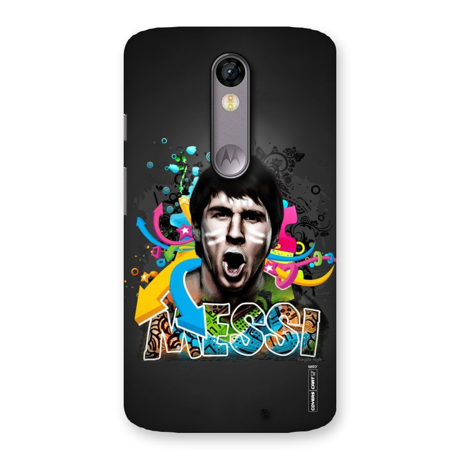 Messi For Argentina Back Case for Moto X Force