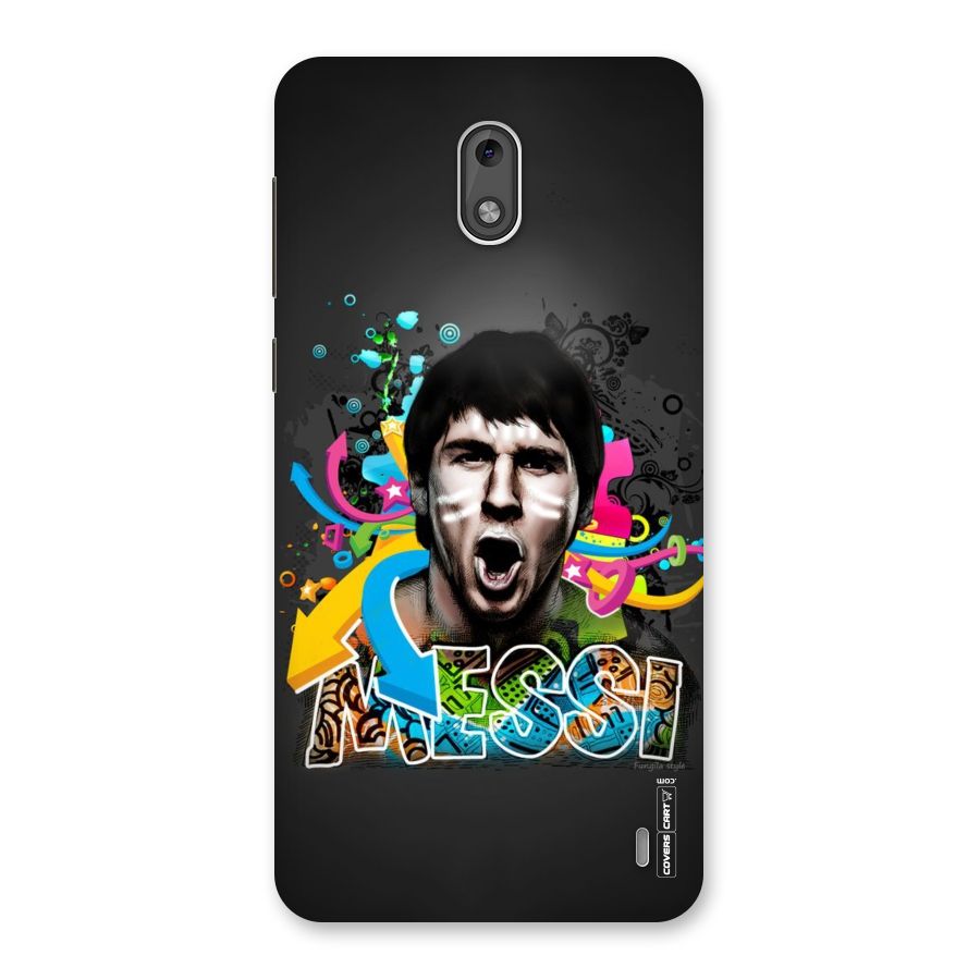 Messi For Argentina Back Case for Nokia 2