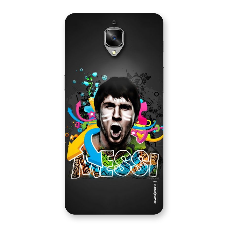Messi For Argentina Back Case for OnePlus 3