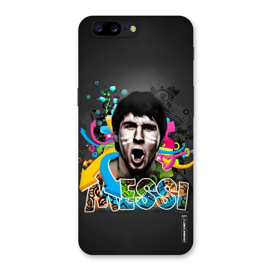 Messi For Argentina Back Case for OnePlus 5