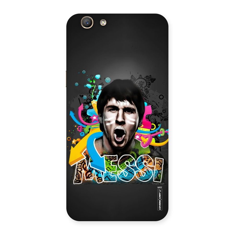 Messi For Argentina Back Case for Oppo F1s