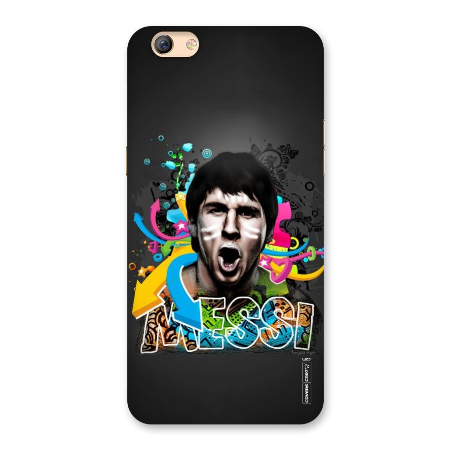Messi For Argentina Back Case for Oppo F3 Plus