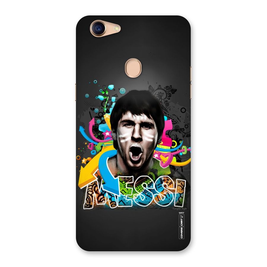 Messi For Argentina Back Case for Oppo F5
