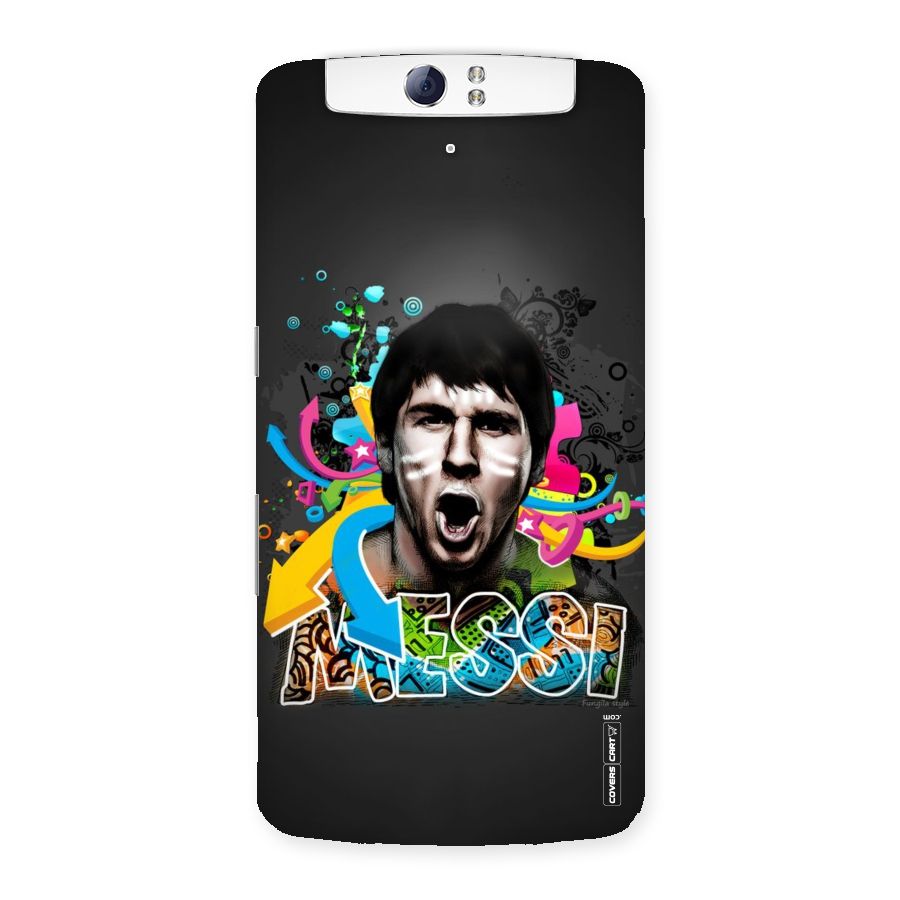 Messi For Argentina Back Case for Oppo N1