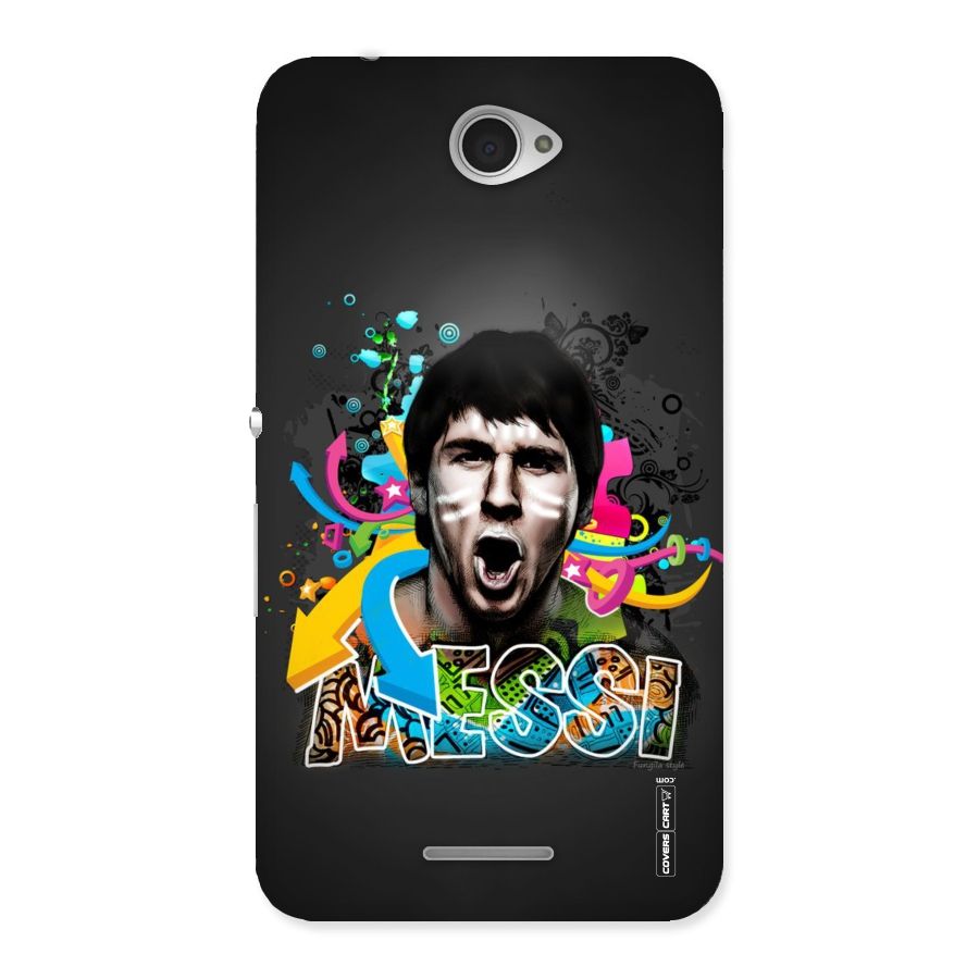 Messi For Argentina Back Case for Sony Xperia E4