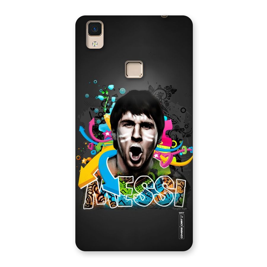 Messi For Argentina Back Case for V3 Max