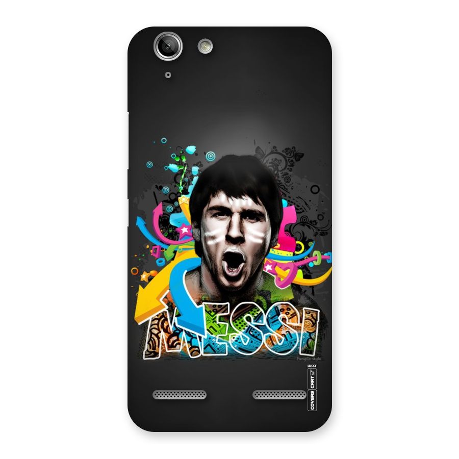 Messi For Argentina Back Case for Vibe K5 Plus