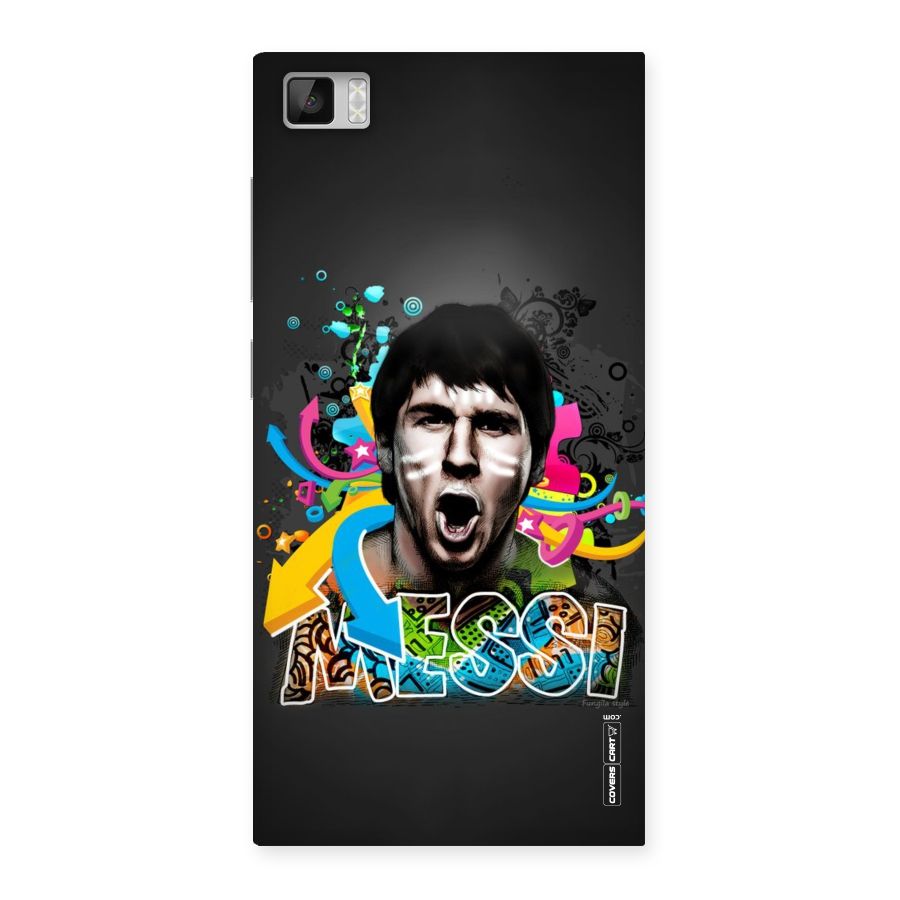 Messi For Argentina Back Case for Xiaomi Mi3