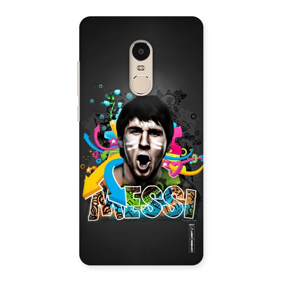 Messi For Argentina Back Case for Xiaomi Redmi Note 4