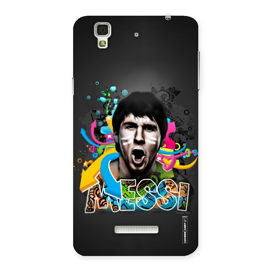 Messi For Argentina Back Case for YU Yureka Plus