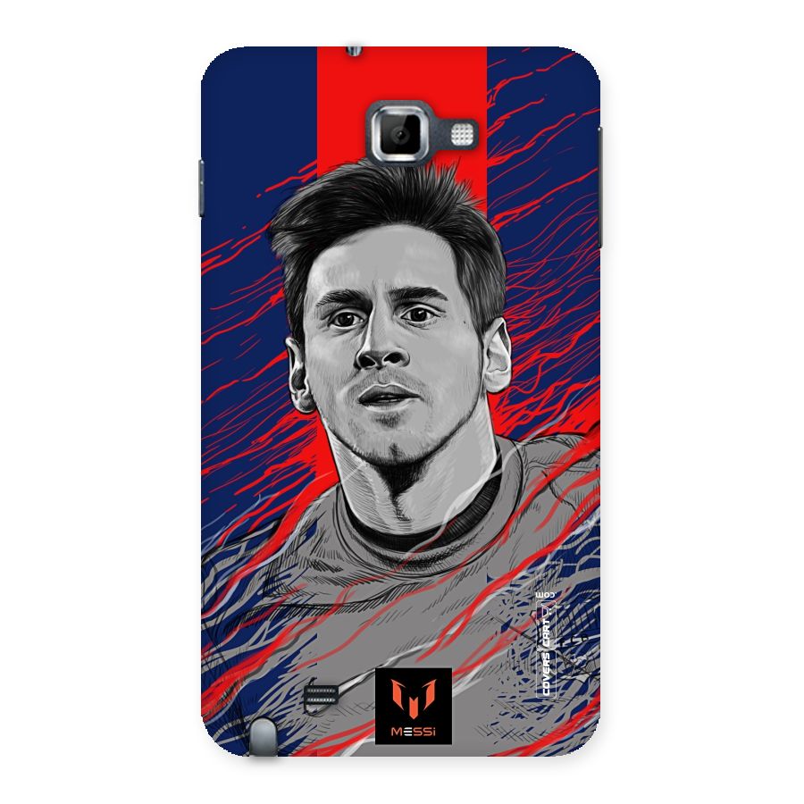 Messi For FCB Back Case for Galaxy Note