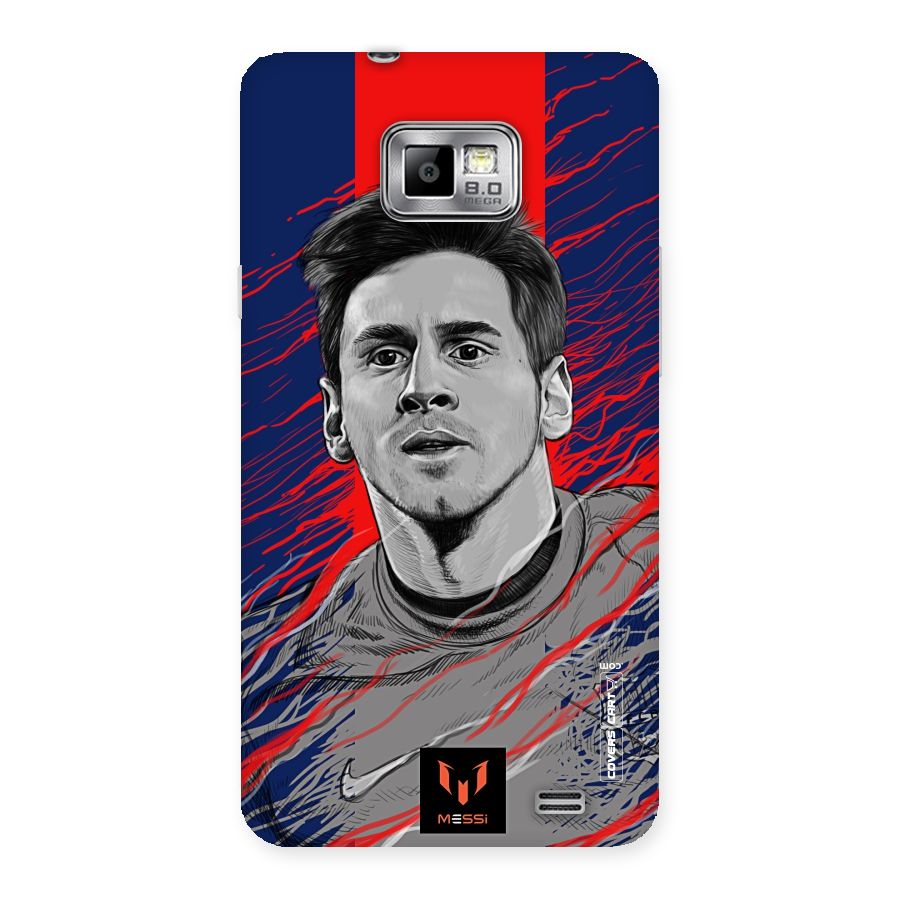 Messi For FCB Back Case for Galaxy S2