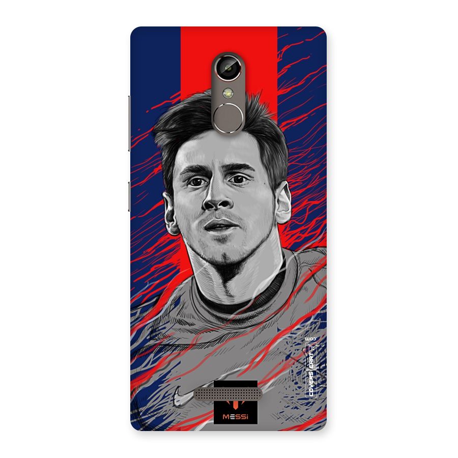Messi For FCB Back Case for Gionee S6s