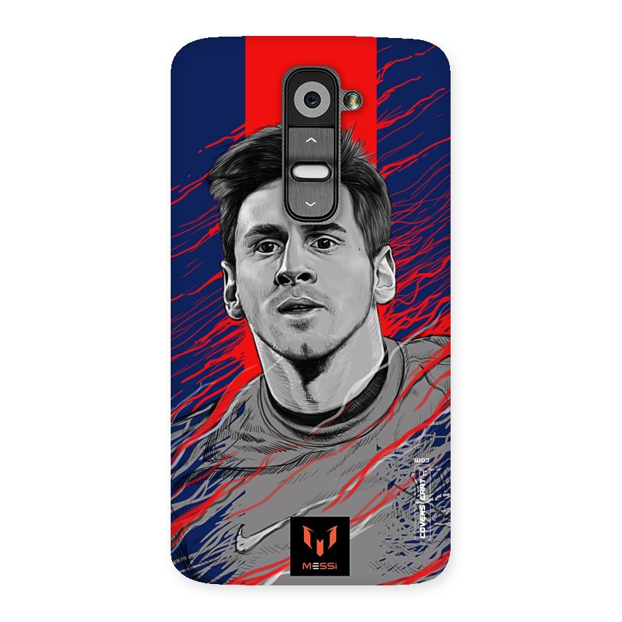 Messi For FCB Back Case for LG G2