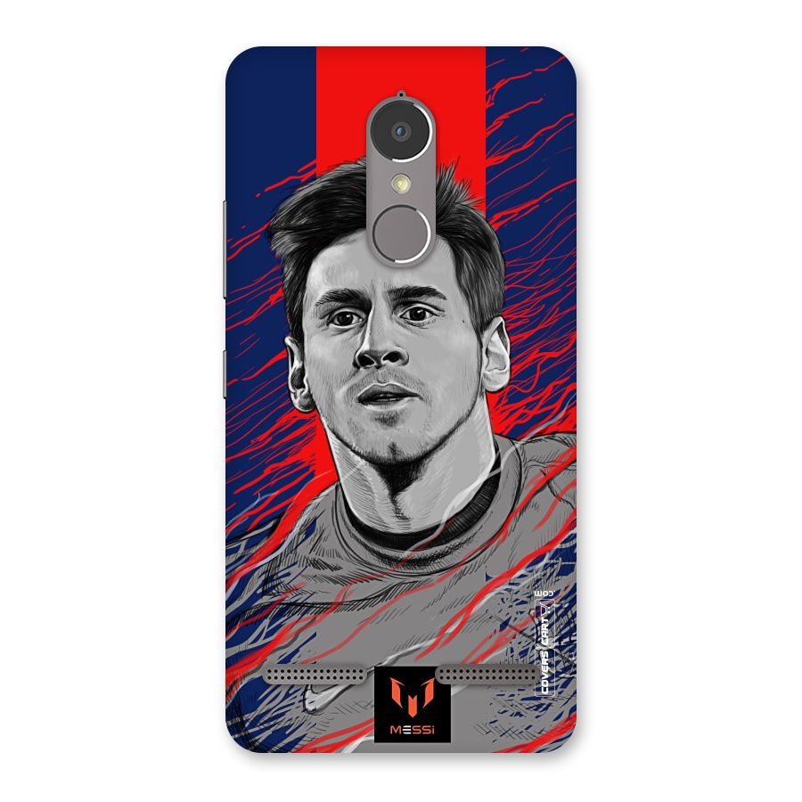 Messi For FCB Back Case for Lenovo K6