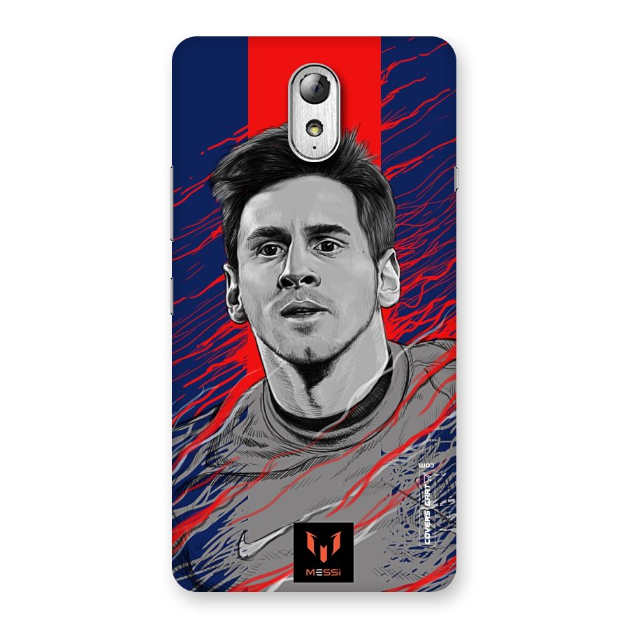 Messi For FCB Back Case for Lenovo Vibe P1M