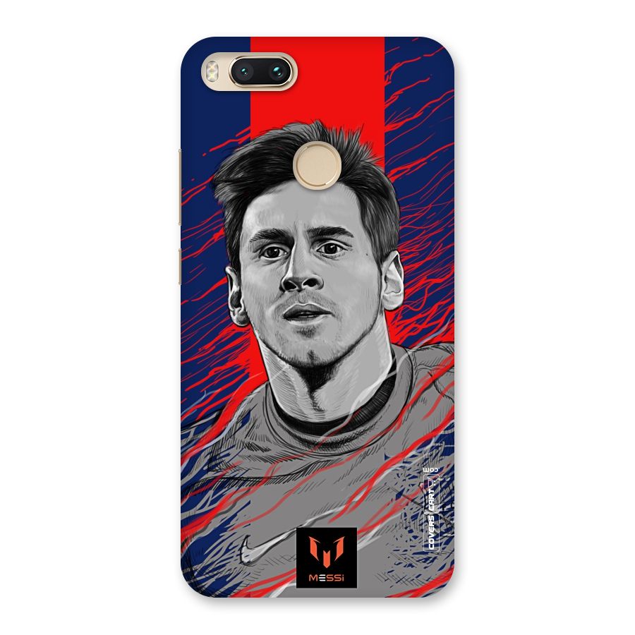 Messi For FCB Back Case for Mi A1