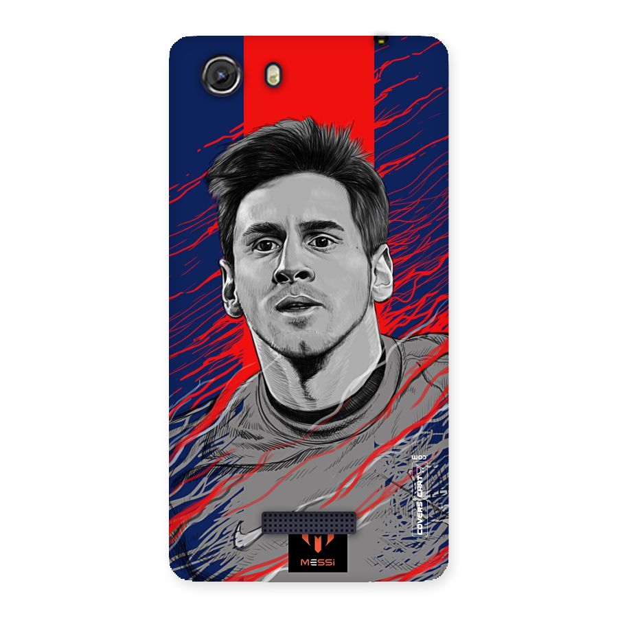 Messi For FCB Back Case for Micromax Unite 3
