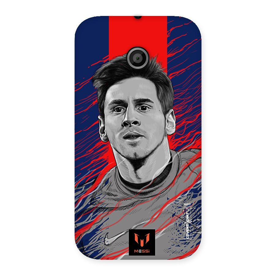 Messi For FCB Back Case for Moto E