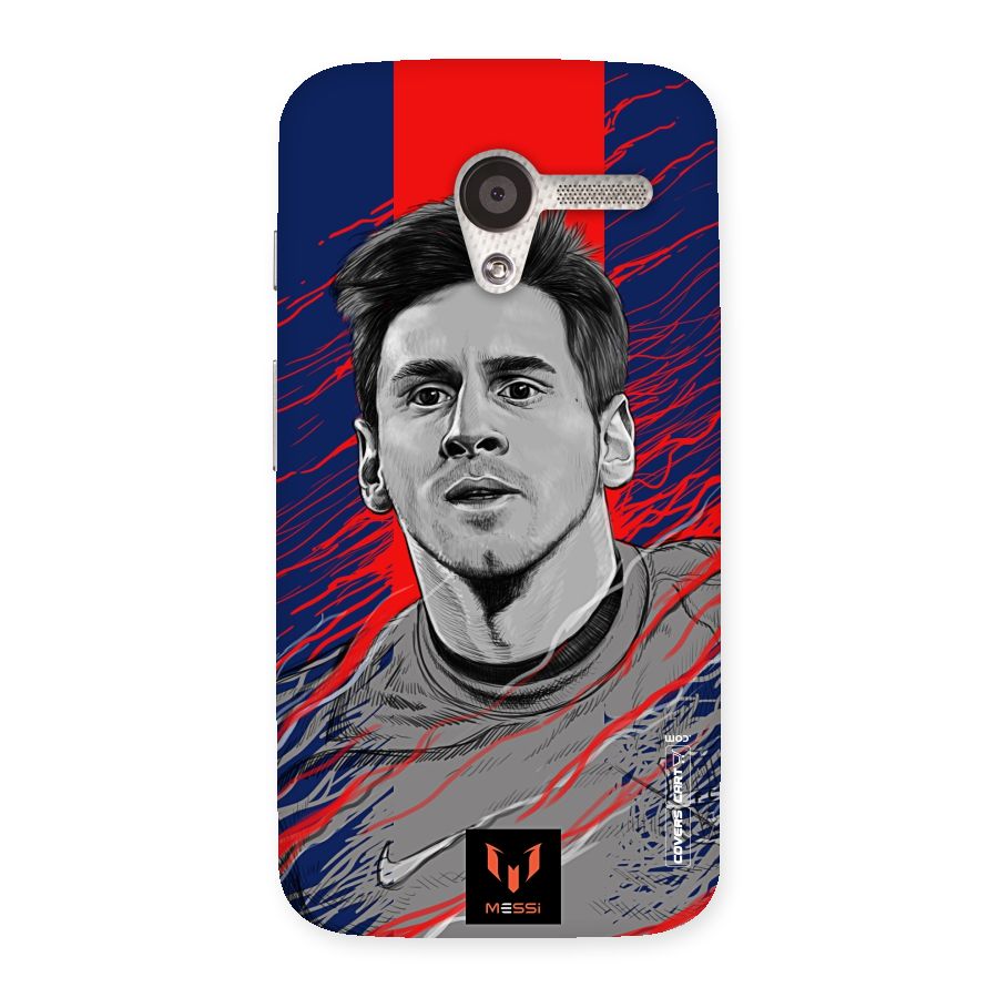 Messi For FCB Back Case for Moto X