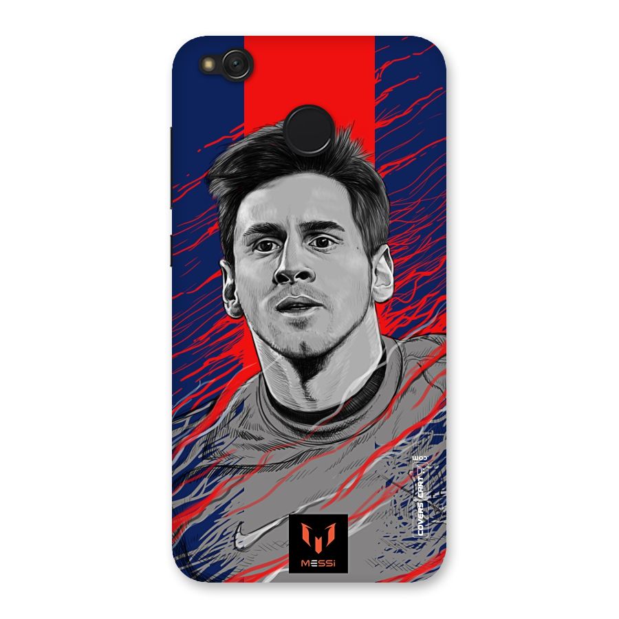 Messi For FCB Back Case for Redmi 4