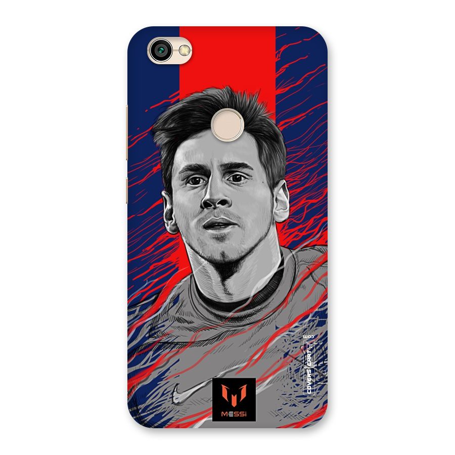 Messi For FCB Back Case for Redmi Y1 2017
