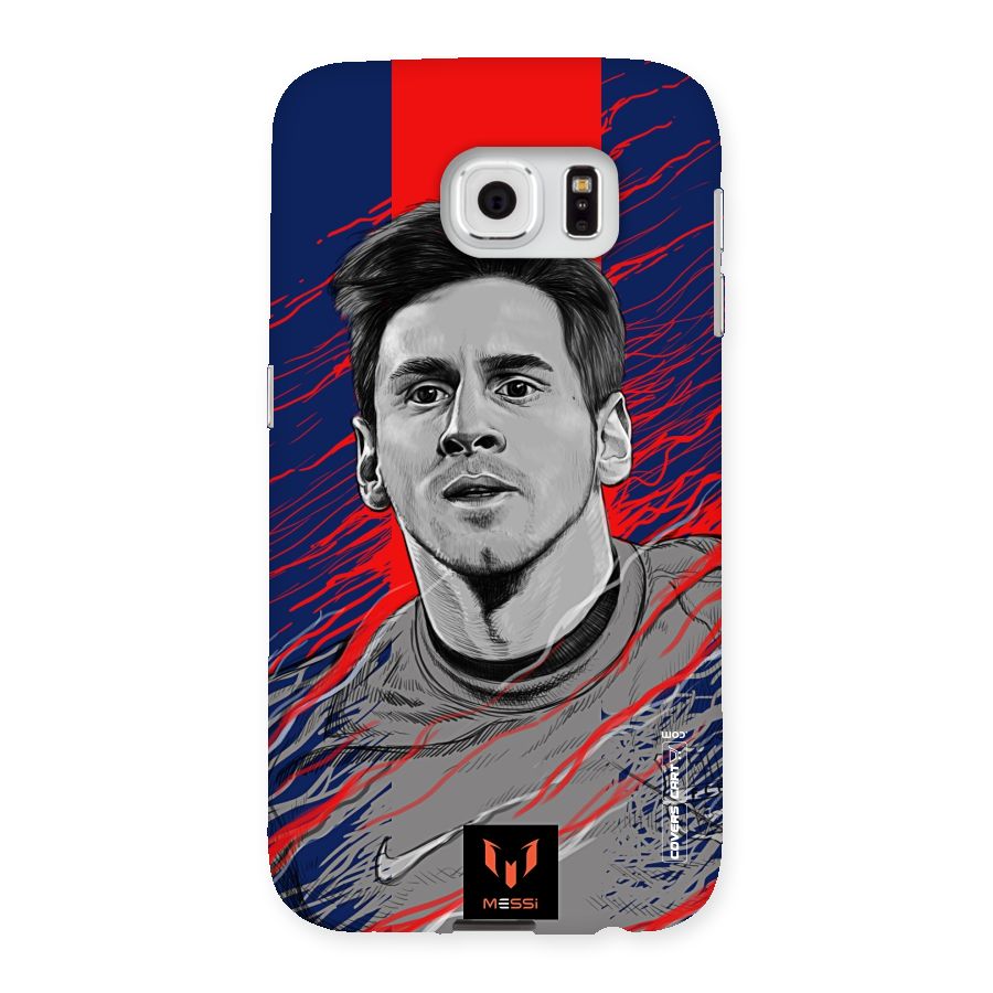 Messi For FCB Back Case for Samsung Galaxy S6