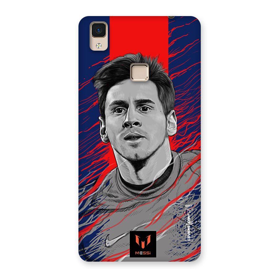 Messi For FCB Back Case for V3 Max