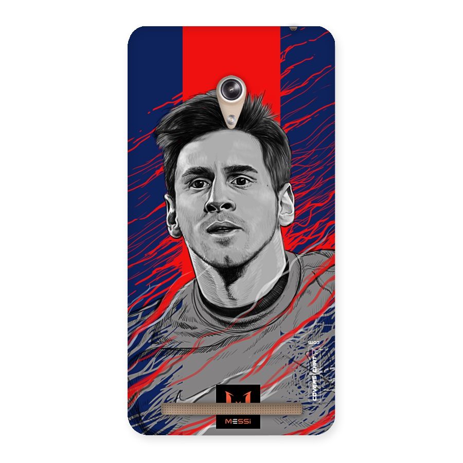 Messi For FCB Back Case for Zenfone 6