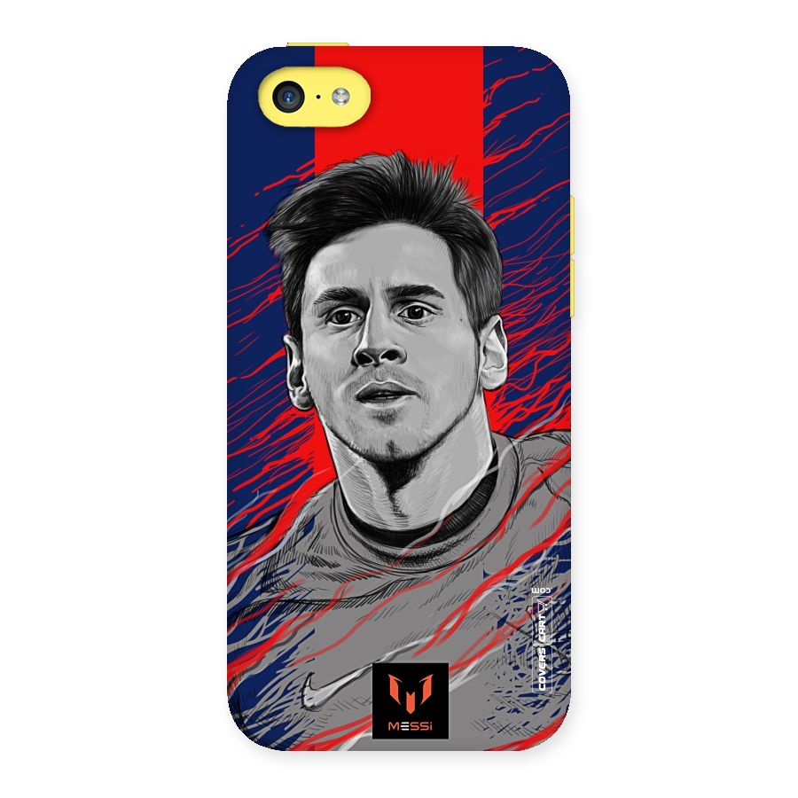 Messi For FCB Back Case for iPhone 5C