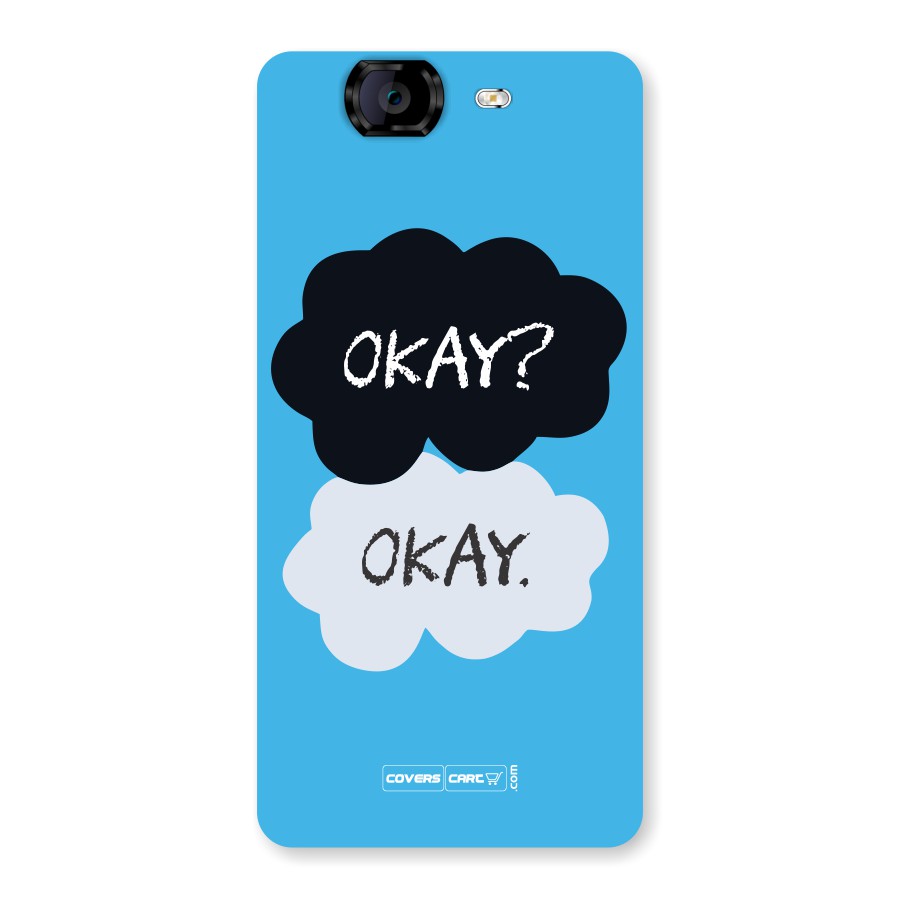 Okay Okay  Back Case for Micromax A350 Canvas Knight