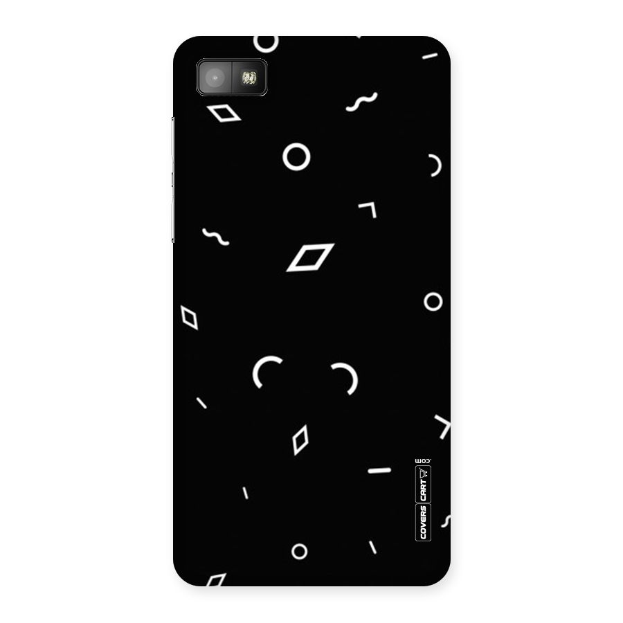 Minimal Shapes Back Case for Blackberry Z10
