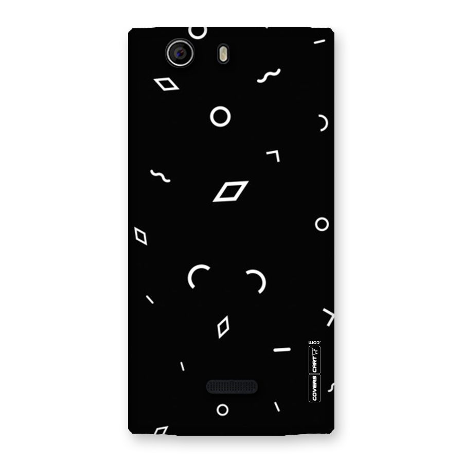 Minimal Shapes Back Case for Canvas Nitro 2 E311