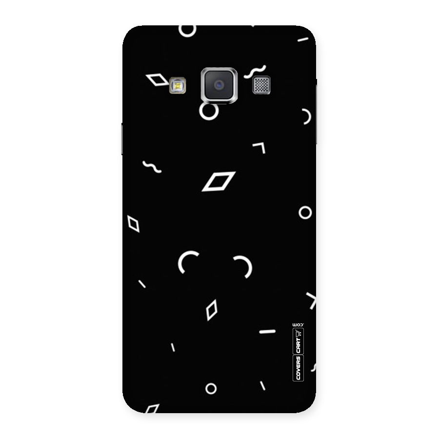Minimal Shapes Back Case for Galaxy A3