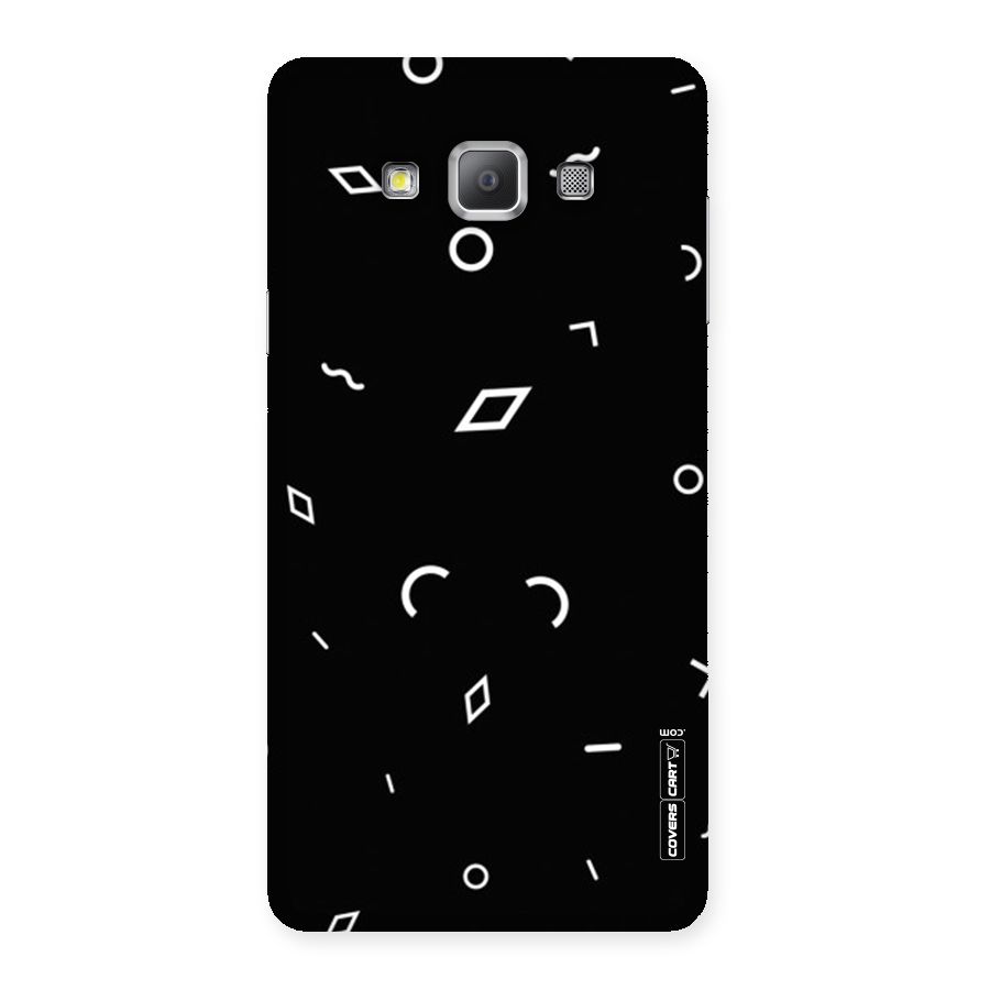 Minimal Shapes Back Case for Galaxy A7