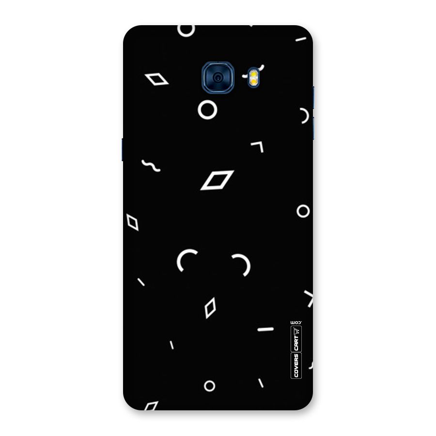 Minimal Shapes Back Case for Galaxy C7 Pro
