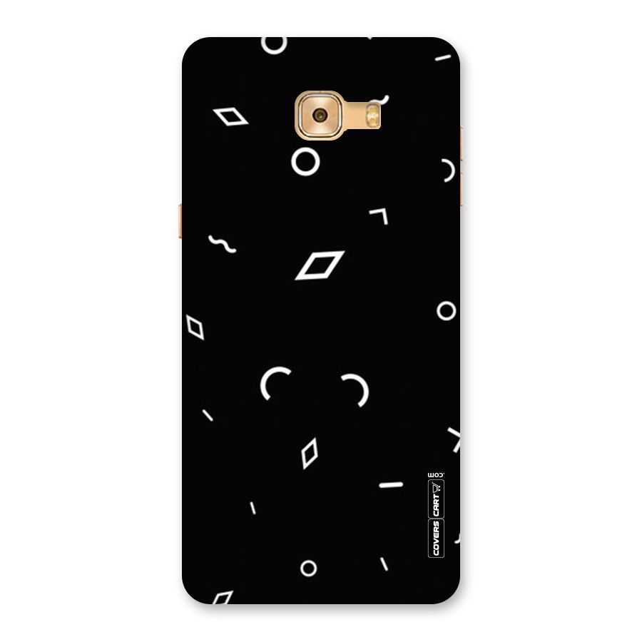 Minimal Shapes Back Case for Galaxy C9 Pro