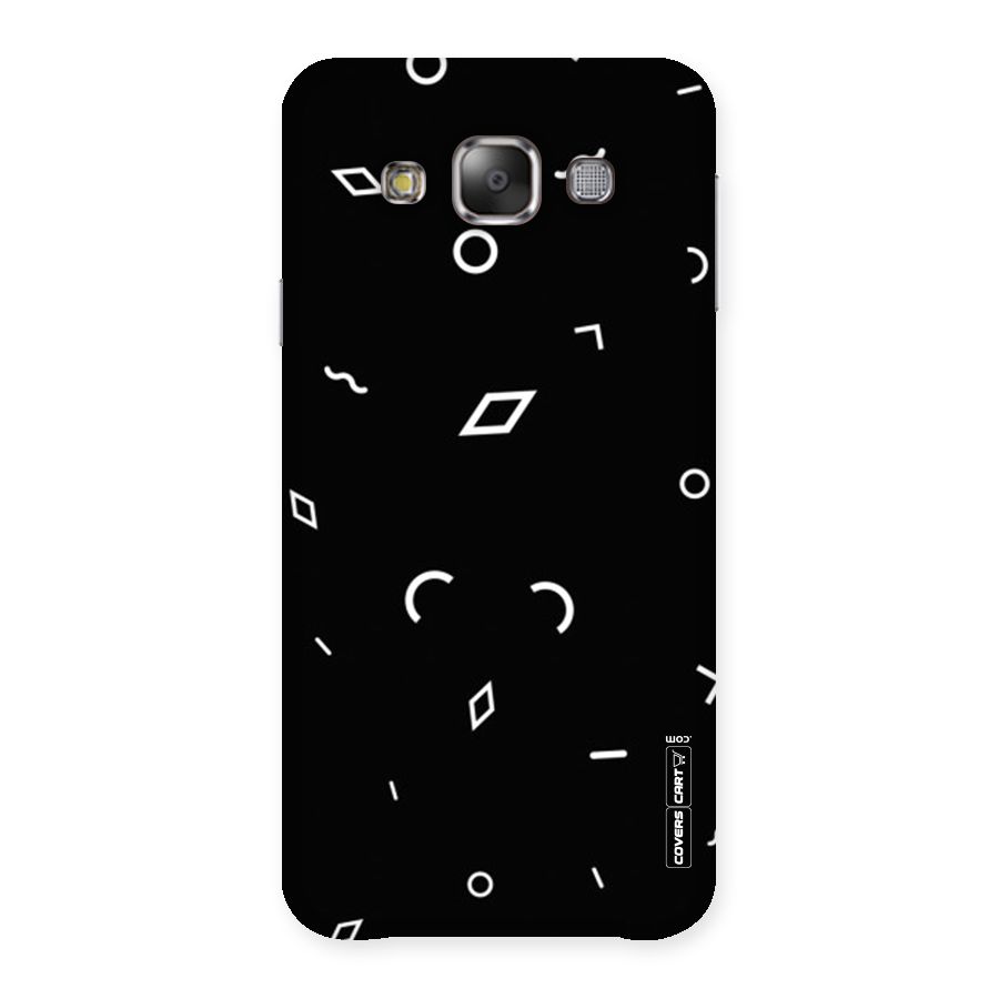 Minimal Shapes Back Case for Galaxy E7