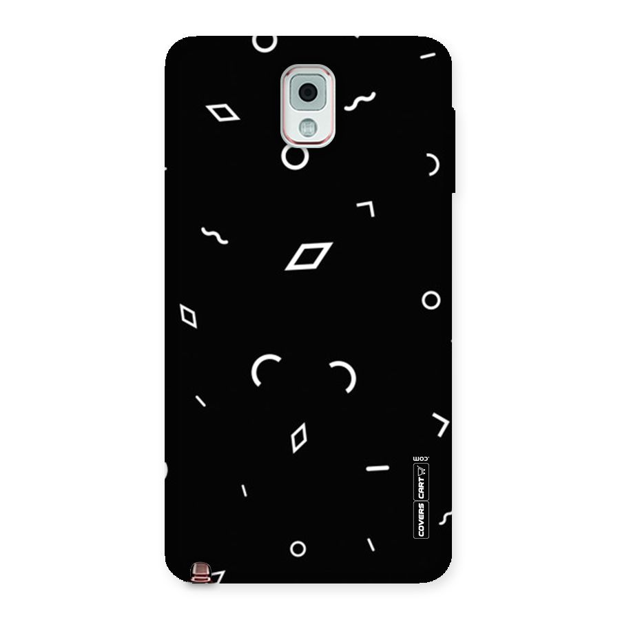 Minimal Shapes Back Case for Galaxy Note 3