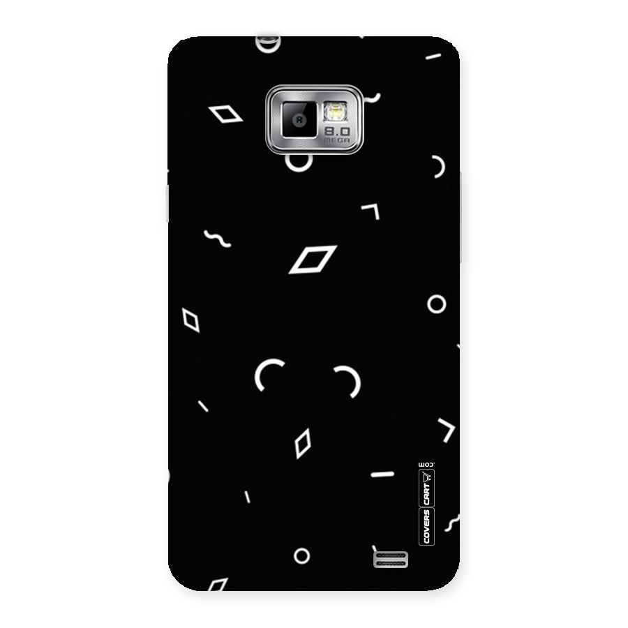 Minimal Shapes Back Case for Galaxy S2