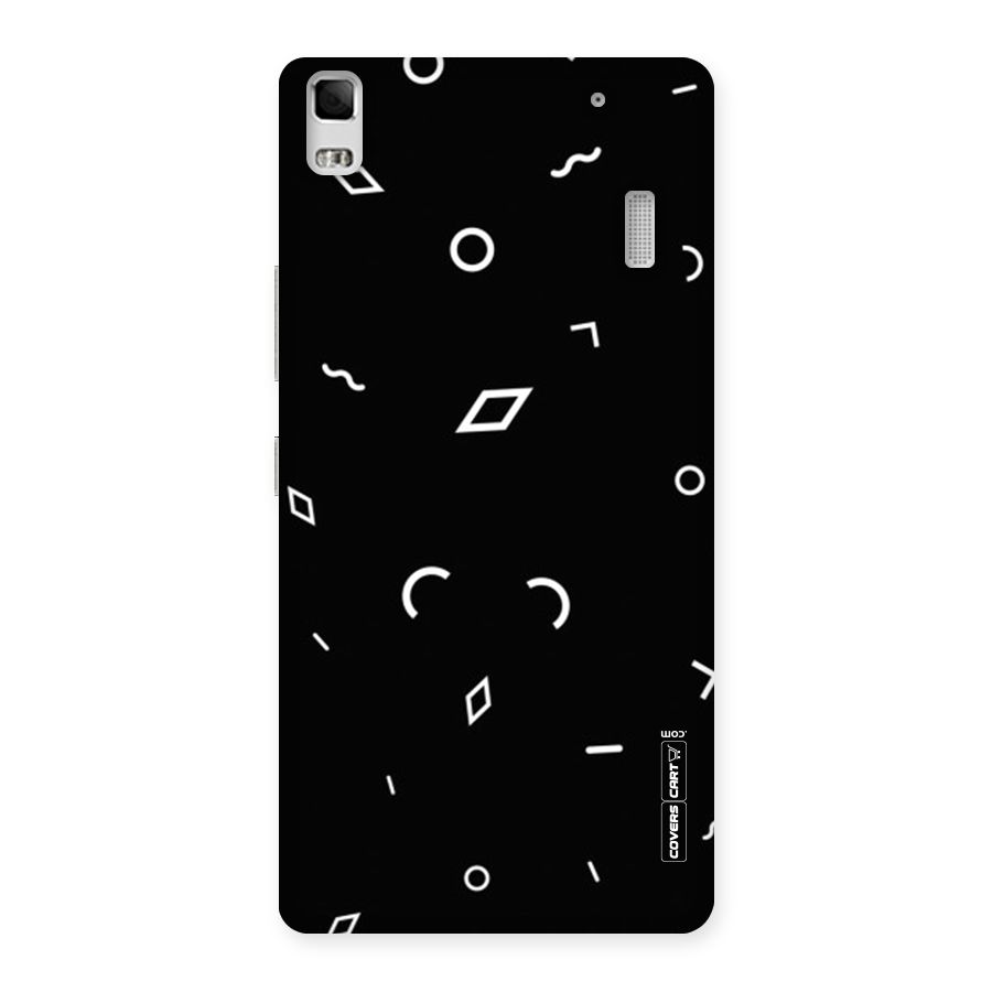 Minimal Shapes Back Case for Lenovo A7000