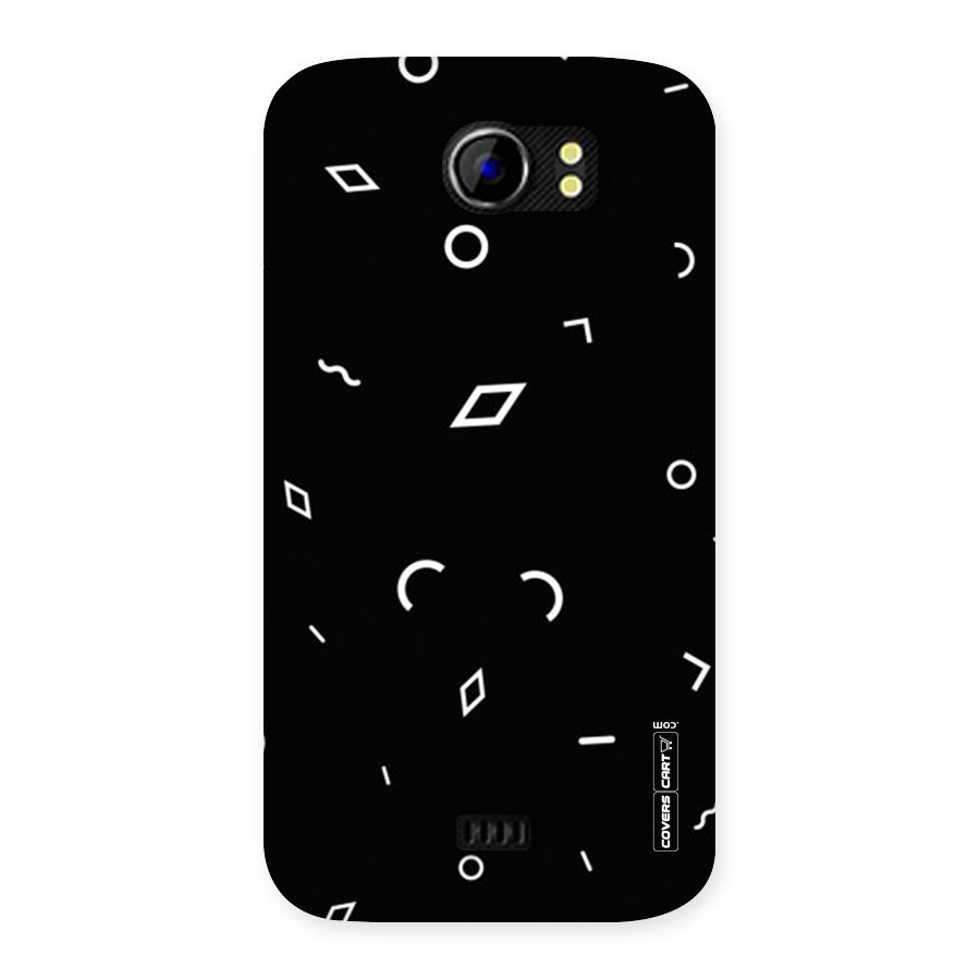 Minimal Shapes Back Case for Micromax Canvas 2 A110