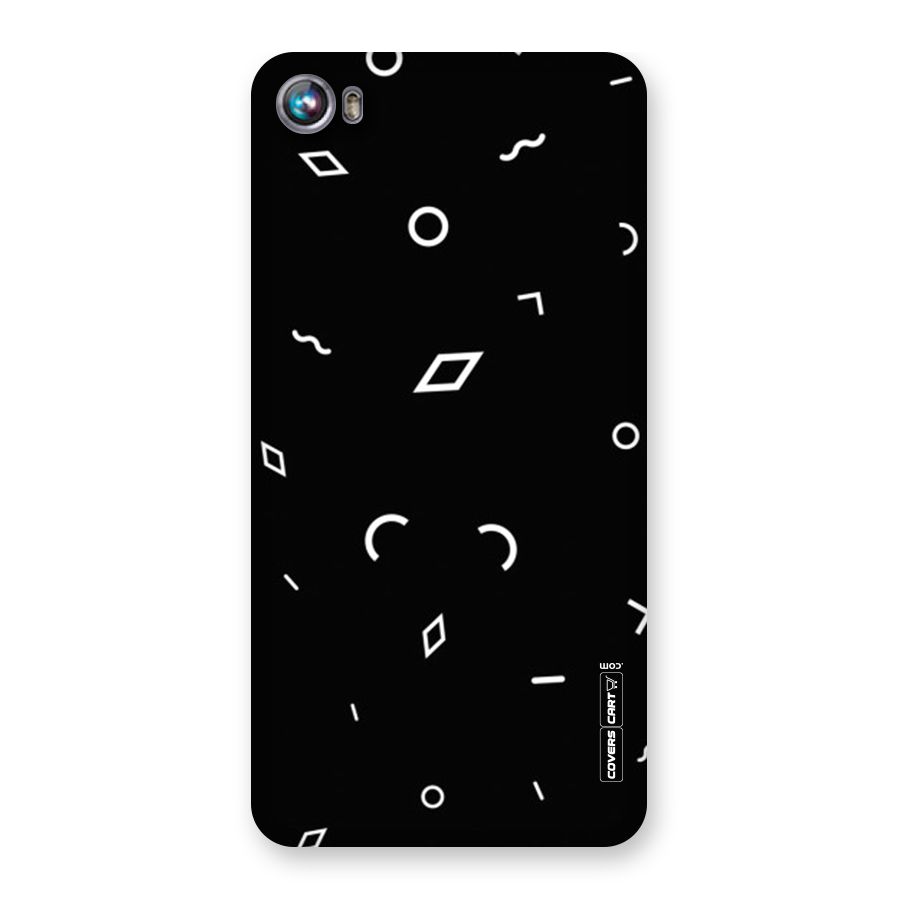 Minimal Shapes Back Case for Micromax Canvas Fire 4 A107