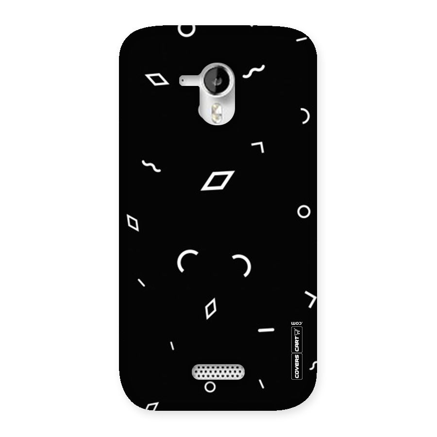 Minimal Shapes Back Case for Micromax Canvas HD A116