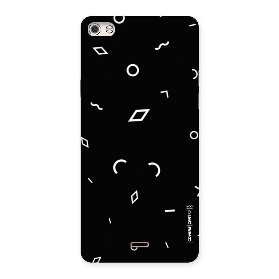 Minimal Shapes Back Case for Micromax Canvas Silver 5