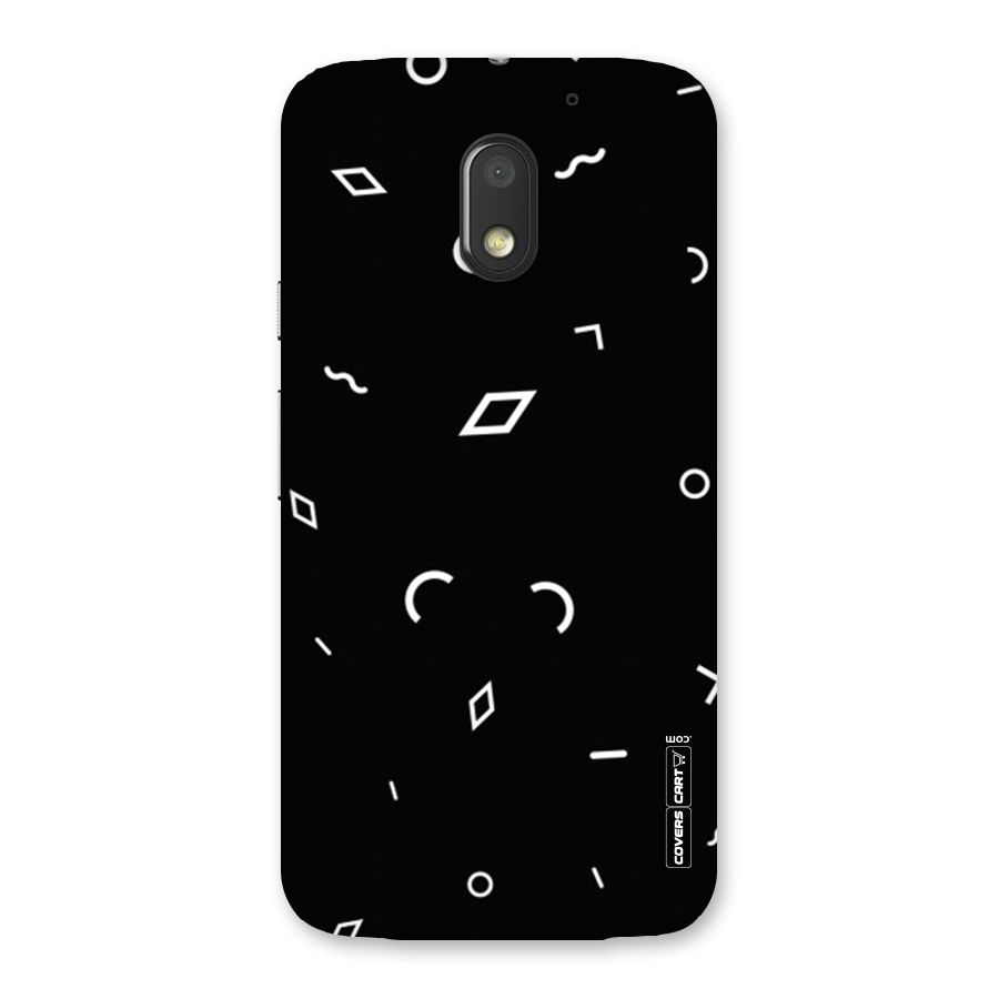 Minimal Shapes Back Case for Moto E3 Power