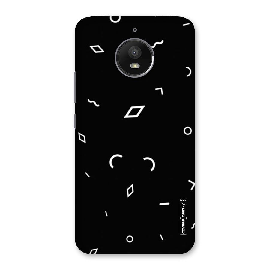 Minimal Shapes Back Case for Moto E4 Plus