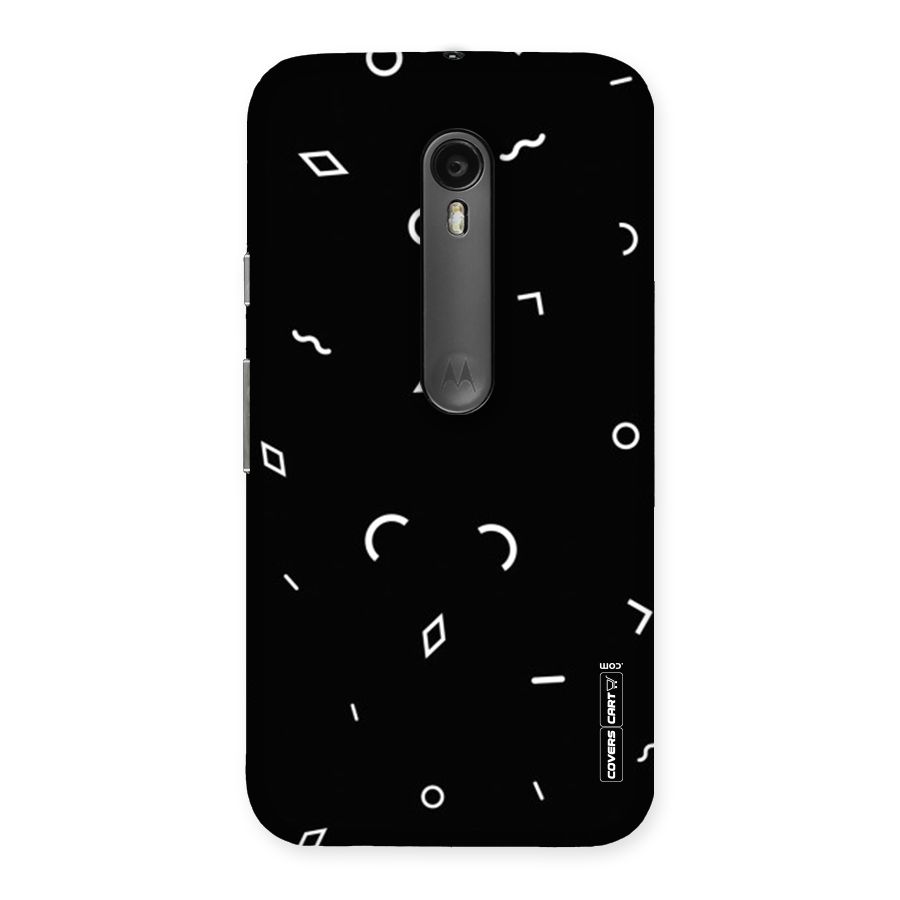 Minimal Shapes Back Case for Moto G3